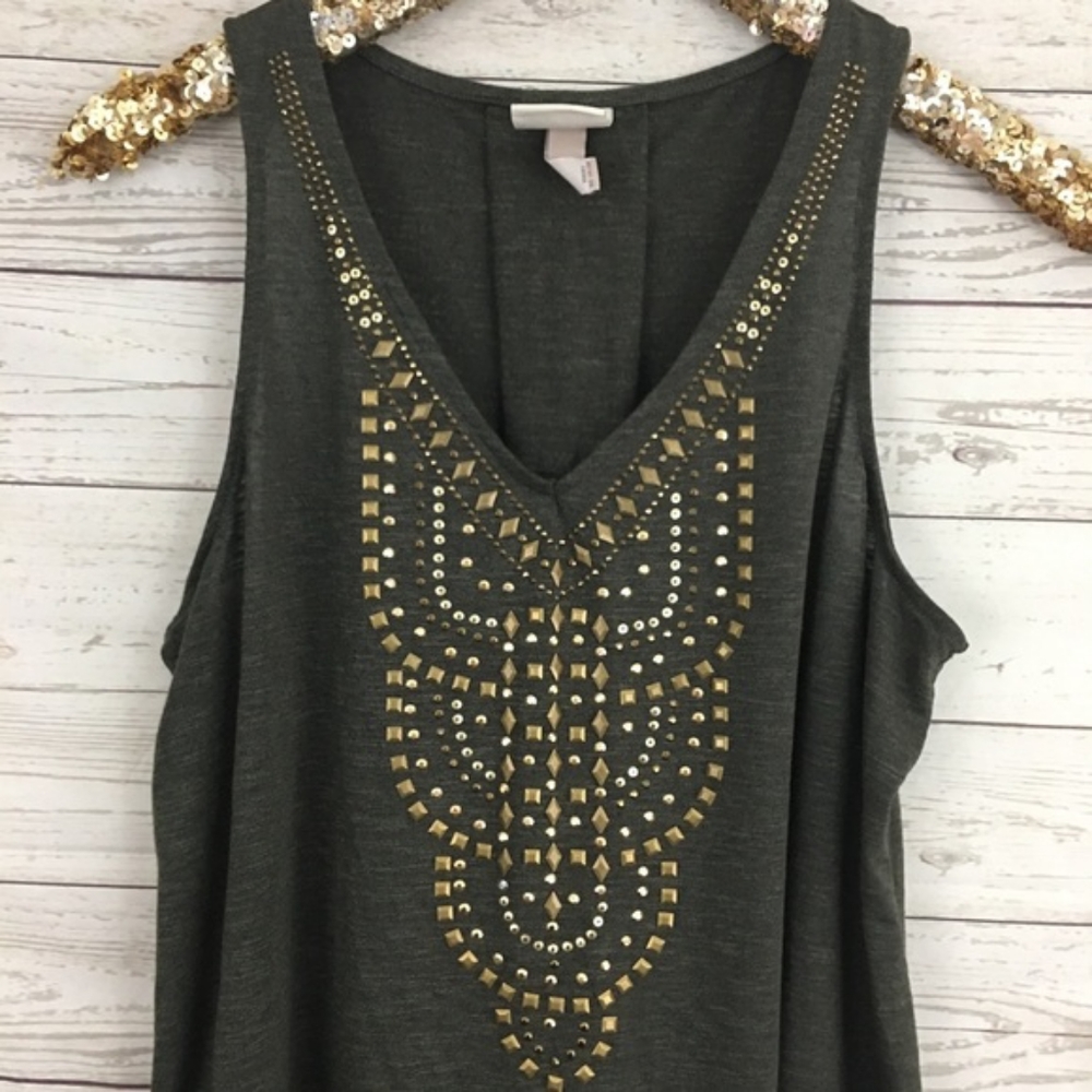 Knox Rose's Boho Studded Design Tank - Picture 2 of 6